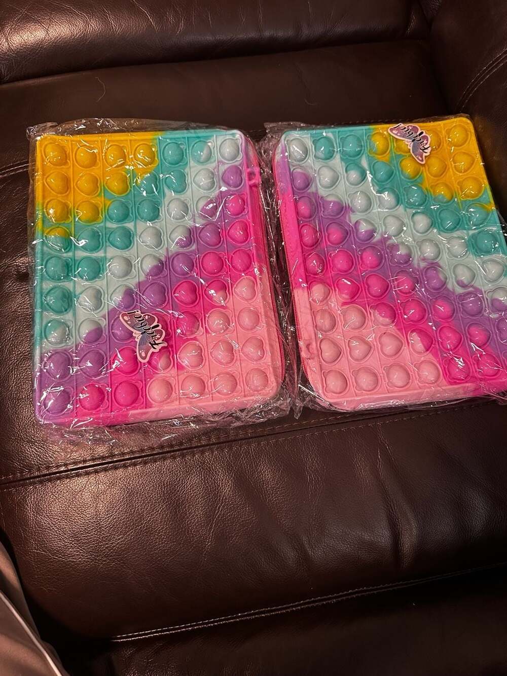 Pop it fidget sensory tablet case